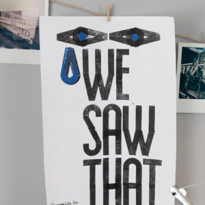 We Say that Print